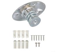 Kit de 14 soportes de soporte para visera solar para Chevrolet para Camaro y para Pontiac para Firebird Coupe 1967-1969, kit de soportes cromados con tornillos bujes punta de goma