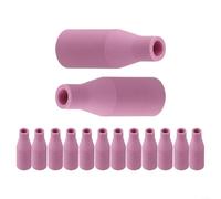 Kit de 15 boquillas de soldadura MIG para antorcha MB15 AK15, tazas de gas de cerámica y consumibles de puntas de contacto para tipo Binzel