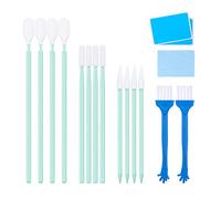 Kit de 17 Piezas de Limpieza de Móviles, Juego de Limpiador de Puerto de Carga USB y Jack de Auriculares Compatible con iPhone, Samsung Galaxy, iOS y Android, LG, Motorola, Lentes de Móviles