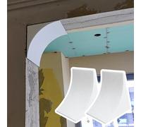 Kit de 2 arcos de puerta para pared de yeso, moldura de arco de puerta redonda de espuma, moldura universal de arco blanco, inserto de arco de pasillo interior