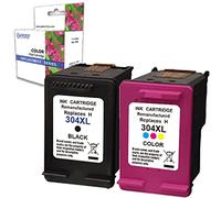 Kit de 2 cartuchos compatibles para HP 304 XL negro + color impresora Deskjet 3700 3720 3730 3732