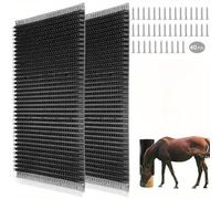 Kit de 2 cepillos de masaje para equinos y - para - Rascadores para animales para un seguro y satisfactorio de la picazón