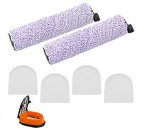 Kit de 2 cepillos y filtros para aspiradora Shark WD101 HydroVac XL 3 en 1, apto para aspiradora Shark AW302 WD201 WD100 WD200 WD101 HydroVac, pieza de repuesto WDFF1 WDB1