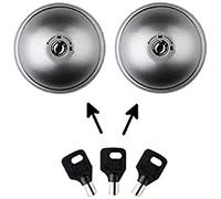 Kit de 2 cerraduras de Seguridad para Furgonetas Meroni UFO 3 configuración Smart Duo