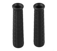 Kit de 2 cubiertas de goma para tubos de carretilla de 8 mm, 16 mm de diámetro interior, construcción resistente a la intemperie para uso en equipos durante todo el año (114 x 12 mm)