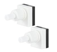 Kit de 2 interruptores de lámpara de cúpula 34404 SDA A21 para interruptores de luz interior de automóvil Accord CR V, tamaño pequeño, ligero, fácil de instalar y se puede colocar