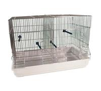 Kit de 2 jaulas de cría Zincadas para pájaros