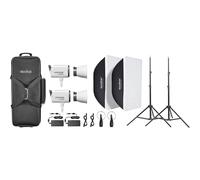 Kit de 2 luces de vídeo LED Godox Litemons LA150R RGB