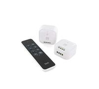 Kit de 2 módulos para persianas + mando a distancia de 3 canales