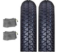 Kit de 2 neumáticos 3.00.10 + cámaras de aire Deestone o Union para 50 Special L R N