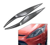 Kit de 2 Piezas de Cejas para Faros Delanteros de Coche, ABS, para Ford Fiesta MK6 (2008, 2009, 2010, 2011 y 2012)
