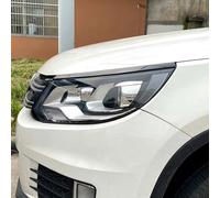Kit de 2 Piezas de Cejas para Faros Delanteros de Coche, ABS, para VW Tiguan MK1 2011-2016