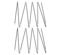 Kit de 2 postes de camping de fibra de vidrio de 3,1 m, 3,4 m, 3,9 m, varillas ajustables para tienda de campaña para lluvia, mosca, velas, mochileros, almacenamiento portátil ligero (475)