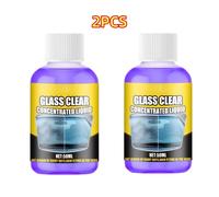 Kit de 2 repelentes de lluvia de nanovidrio, para cristales de coche, cascos, parabrisas y cristales interiores, spray antilluvia y antivaho, quitamanchas para de lluvias 2026