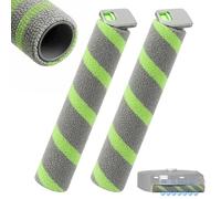 Kit de 2 Rollo Mop de repuesto compatible con iRobot Roomba Max 705/706 Combo, Roller Mop paño de microfibra lavable, rodillos de limpieza y accesorios para robot aspirador