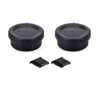 Kit de 2 Tapa de Cuerpo Cámara y Tapa Trasera Objetivo para Nikon Montura F | para Nikon D3500 D3400 D3300 D5600 D5500 D5300 D5200 D7500 D7200 D850 D800 D810 D780 D750 D610 D500 D600 D6 D5 D4 D3 y Más
