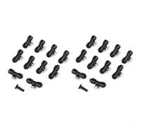 Kit de 20 boquillas de nebulización para exteriores para sistemas de refrigeración de jardín y patio, construido con cobre y plástico para mayor durabilidad y producción eficiente de niebla