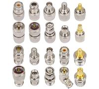 Kit de 20 conectores coaxiales RF SO239 PL259 UHF, adaptador UHF a SMA/BNC/N/UHF/F