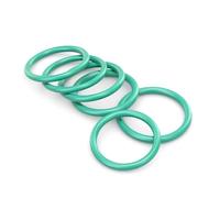 Kit de 20 juntas tóricas verdes para aire acondicionado de automóvil, 54 mm x 48,7 mm x 2,65 mm, sello para compresor de aire acondicionado.