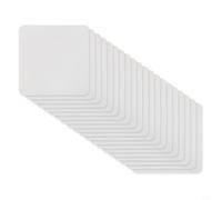 Kit de 20 parches de reparación de piscina inflable de vinilo para anillos de natación, casas de rebote, camas de aire y tiendas de campaña - Parches resistentes a la intemperie de 7,5 x 7,5 cm con St