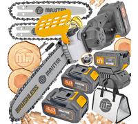 Kit de 20 V cepillada en cadena inalámbrica 25 cm 2x 4Ah