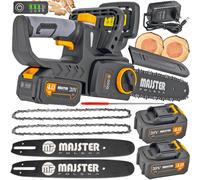 Kit de 20 V cepillada en cadena inalámbrica 30 cm 2x 4Ah