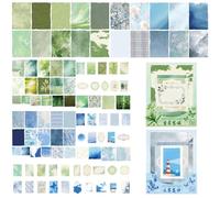 Kit de 200 hojas de papel vintage para álbumes de recortes, suministros de diario basura de varios tamaños para álbumes de recortes, tarjetas, arte de collage de bricolaje, envoltura de regalos