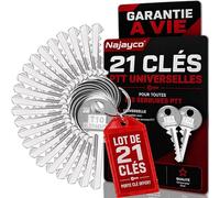 Kit de 21 llave para pase PTT especial para libros y factores | para cerraduras de cajas de cartas, puertas de inmensa | LLAVE pasa a todas partes A10 hasta U10 | Garantía de por vida! ! !