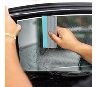 Kit de 3 herramientas de escobilla de goma para la instalación de calcomanías e película para ventana de coche, con fieltro para arañazos y diseño ergonómico para una aplicación precisa (12 pulgadas)