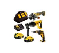 Kit de 3 herramientas DEWALT DCK304P2-QW XR 18V 5Ah Li-Ion Sin escobillas