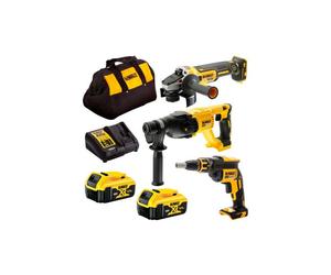 Kit de 3 herramientas DEWALT DCK304P2-QW XR 18V 5Ah Li-Ion Sin escobillas