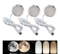 Kit de 3 lámparas LED para impresora 3D de 3 colores, accesorios de impresora 3D para bambú lab A1/A1mini/P1S/P1P/X1C Baoblaze LED Kits de iluminación creativa DIY LED Kits,USB Powered