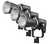 Kit de 3 luces Aputure Storm 80c