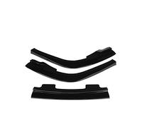 Kit de 3 piezas de parachoques delantero para coche, divisor de alerón, deflector, cubierta de labios, embellecedor, compatible con Subaru Impreza WRX Sti S204 2006-2007.(Glossy black)