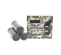 Kit de 3 Piezas de Pintura Facial de Camuflaje, Pintura Facial de Camuflaje, Face Cream Blush, Ideal para el Maquillaje Face Durante Entrenamientos de Supervivencia, Caza y Actividades al Aire Libre