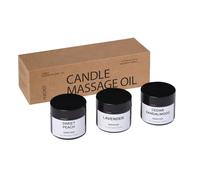 Kit de 3 Velas de Masaje Aromático 150g: Velas de Aceite Corporal de Baja Temperatura para Relajación y Aromaterapia | Set de Regalo (DULCE MELOCOTÓN+Lavand CEDRO & SÁNDALO)