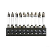 Kit de 30 puntas de destornillador magnéticas con cruz PH1 PH3, hexagonal H1 5 H8, para Torx T8 T40 y soporte de brocas para múltiples aplicaciones de portabrocas de cambio rápido
