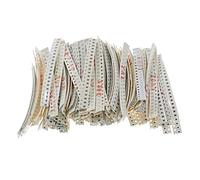 Kit de 3400 resistencias SMD fijas en chip, 170 valores, 0,125 W ±5%, 0805 0R~10MR Capacitance Meters