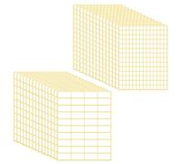 Kit de 3540 Etiquetas Adhesivas Blancas (30 Hojas A5) - Surtido: 600 uds (38x19mm) + 2940 uds (13x9mm) - Pegatinas Pequeñas Multiusos para Precios, Nombres y Archivos