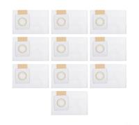 Kit de 4/10 bolsas de polvo de filtro de repuesto para modelos de aspiradora de mochila XCV05, XCV09 y XCV10, bolsas de polvo de gran capacidad de repuesto (paquete de 10)