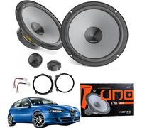 Kit De 4 Altavoces Hertz K165 Frontales O Traseros Para Alfa Romeo 147