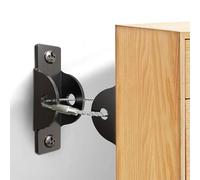 Kit de 4 anclajes antipunta para muebles, correa de seguridad de metal, ancla de pared para escuela, aula, oficina, biblioteca, hogar