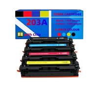 Kit de 4 Cartuchos de tóner CMYK Capacidad estándar 230A CF570A CF571A CF572A CF573A , Compatible con HP Color LaserJet Pro M255dw M255nw M283fdw M283cdw M283fdn