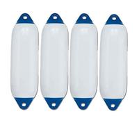 Kit de 4 defensas de varios tamaños F0 F1 F2 F3 MAJONI para barco y lancha neumática náutica embarcaciones (12x45)