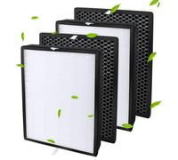 Kit de 4 filtros para Philips FY2420/30, AC2882, AC2887, AC2889 & AC3829 | Filtros para Series 2000 / 3000, FY2422 / FY2420