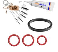 Kit de 4 juntas de mantenimiento de grupo de percolación máquina de café reemplazo compatible con SIEMENS SURPRESSO BOSCH BENVENUTO MELITTA CAFFEO MIELE CM CVA NIVONA CAFE ROMATICA NICR ETC…