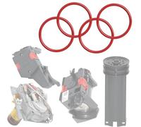 KIT DE 4 JUNTAS DE MANTENIMIENTO DIFUSOR GRUPO PISTÓN BLOQUE DE CALEFACCIÓN MÁQUINA DE CAFÉ REEMPLAZO COMPATIBLE CON DELONGHI AEG PHILIPS ETC…