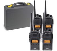 Kit de 4 Midland G18 Pro + Maleta de transporte