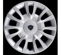 Kit de 4 tapacubos adaptables para Lancia Delta, diámetro 16 pulgadas, no originales