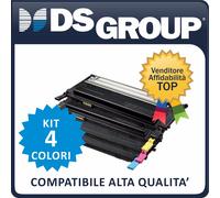 KIT DE 4 TÓNER CMYK COMPATIBLES PARA SAMSUNG CLT-K4092 CLP 310 310N 315